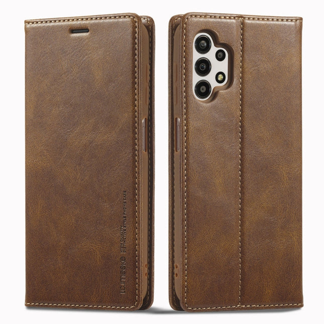 LC.IMEEKE RFID Anti-theft Leather Phone Case, For Samsung Galaxy A04 / A04s / A13 4G&5G