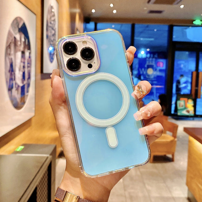 MagSafe Magnetic Color Plated Phone Case, For iPhone 14 Pro Max, For iPhone 14 Pro, For iPhone 14, For iPhone 14 Plus, For iPhone 13 Pro Max, For iPhone 13 Pro, For iPhone 13, For iPhone 12 Pro Max