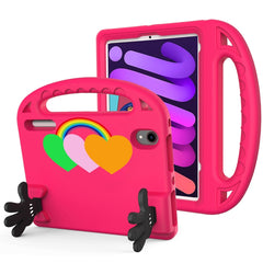 Love Small Palm Holder EVA Tablet Case, For iPad mini 2024 /mini 6, For Amazon Fire HD 10 2021, For iPad 10.2 / iPad Pro 10.5, For iPad mini 2024 / mini 6, For Samsung Tab S6 Lite, For Walmart Onn 8 inch, For Samsung Galaxy Tab A 8.0 2019��������������...