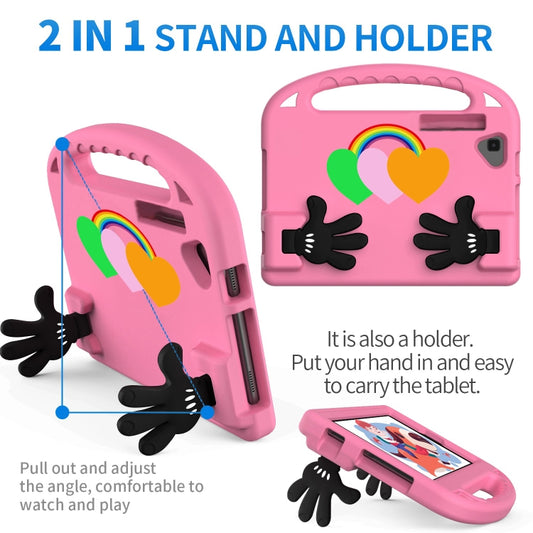 Love Small Palm Holder EVA Tablet Case, For Samsung Galaxy Tab A 10.1 2019, For Samsung Galaxy Tab A 8.4 2020, For Amazon Fire HD 10 2021, For Huawei MatePad 10.4 2022