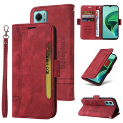 BETOPNICE Dual-side Buckle Leather Phone Case, For Honor X9 4G / 5G / Honor X30, For Motorola Moto E20 / E30 / E40, For Xiaomi Redmi Note 11E 5G, For Xiaomi 11T / 11T Pro