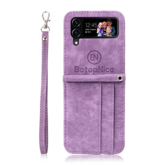 BETOPNICE Dual-side Buckle Leather Phone Case, For Samsung Galaxy Z Flip4, For Samsung Galaxy Z Fold4, For Samsung Galaxy Z Fold3, For OPPO Reno8 Pro 5G Global / Reno8 Pro+