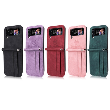 BETOPNICE Dual-side Buckle Leather Phone Case, For Samsung Galaxy Z Flip4, For Samsung Galaxy Z Fold4, For Samsung Galaxy Z Fold3, For OPPO Reno8 Pro 5G Global / Reno8 Pro+