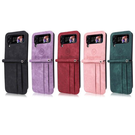 BETOPNICE Dual-side Buckle Leather Phone Case, For Samsung Galaxy Z Flip4, For Samsung Galaxy Z Fold4, For Samsung Galaxy Z Fold3, For OPPO Reno8 Pro 5G Global / Reno8 Pro+