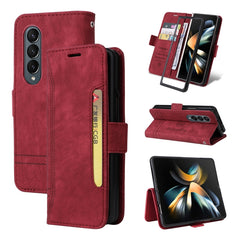 BETOPNICE Dual-side Buckle Leather Phone Case, For Samsung Galaxy Z Flip4, For Samsung Galaxy Z Fold4, For Samsung Galaxy Z Fold3, For OPPO Reno8 Pro 5G Global / Reno8 Pro+
