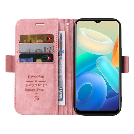 BETOPNICE Dual-side Buckle Leather Phone Case, For vivo Y02s / Y16 4G, For vivo Y75 4G / V23e 4G/5G, For vivo Y35 4G / Y22s / Y22, For vivo V25 / V25e 4G Global