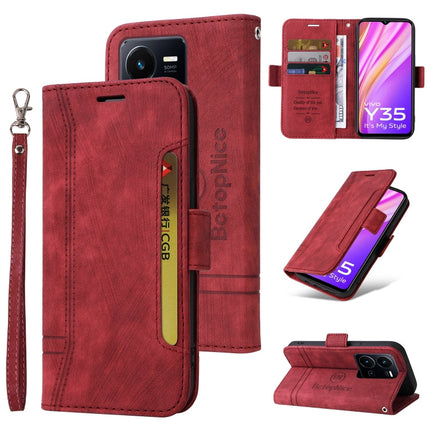 BETOPNICE Dual-side Buckle Leather Phone Case, For vivo Y02s / Y16 4G, For vivo Y75 4G / V23e 4G/5G, For vivo Y35 4G / Y22s / Y22, For vivo V25 / V25e 4G Global