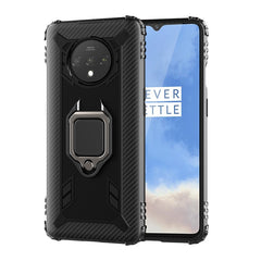 Carbon Fiber Protective Case with 360 Degree Rotating Ring Holder, For OnePlus 7T, For Galaxy M20, For OPPO A5(2020), For OPPO A9(2020) /  A11X, For OPPO Realme X2, For OPPO Realme 5S