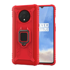 Carbon Fiber Protective Case with 360 Degree Rotating Ring Holder, For OnePlus 7T, For Galaxy M20, For OPPO A5(2020), For OPPO A9(2020) /  A11X, For OPPO Realme X2, For OPPO Realme 5S