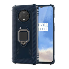 Carbon Fiber Protective Case with 360 Degree Rotating Ring Holder, For OnePlus 7T, For Galaxy M20, For OPPO A5(2020), For OPPO A9(2020) /  A11X, For OPPO Realme X2, For OPPO Realme 5S