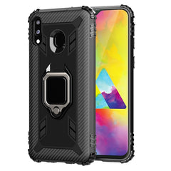 Carbon Fiber Protective Case with 360 Degree Rotating Ring Holder, For OnePlus 7T, For Galaxy M20, For OPPO A5(2020), For OPPO A9(2020) /  A11X, For OPPO Realme X2, For OPPO Realme 5S