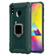 Carbon Fiber Protective Case with 360 Degree Rotating Ring Holder, For OnePlus 7T, For Galaxy M20, For OPPO A5(2020), For OPPO A9(2020) /  A11X, For OPPO Realme X2, For OPPO Realme 5S