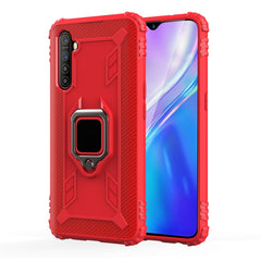 Carbon Fiber Protective Case with 360 Degree Rotating Ring Holder, For OnePlus 7T, For Galaxy M20, For OPPO A5(2020), For OPPO A9(2020) /  A11X, For OPPO Realme X2, For OPPO Realme 5S