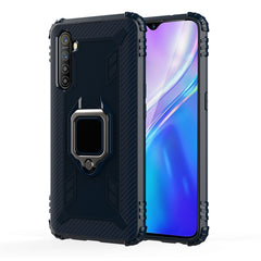 Carbon Fiber Protective Case with 360 Degree Rotating Ring Holder, For OnePlus 7T, For Galaxy M20, For OPPO A5(2020), For OPPO A9(2020) /  A11X, For OPPO Realme X2, For OPPO Realme 5S, For Xiaomi Redmi 8A / 8A Dual, For Huawei Nova 5i / P20 Lite(2019)