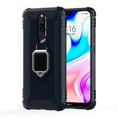 Carbon Fiber Protective Case with 360 Degree Rotating Ring Holder, For OnePlus 7T, For Galaxy M20, For OPPO A5(2020), For OPPO A9(2020) /  A11X, For OPPO Realme X2, For OPPO Realme 5S, For Xiaomi Redmi 8A / 8A Dual, For Huawei Nova 5i / P20 Lite(2019)