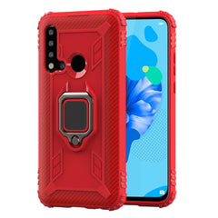 Carbon Fiber Protective Case with 360 Degree Rotating Ring Holder, For Xiaomi Redmi 8A / 8A Dual, For Huawei Nova 5i / P20 Lite(2019), For Xiaomi Redmi Note 9 Pro Max