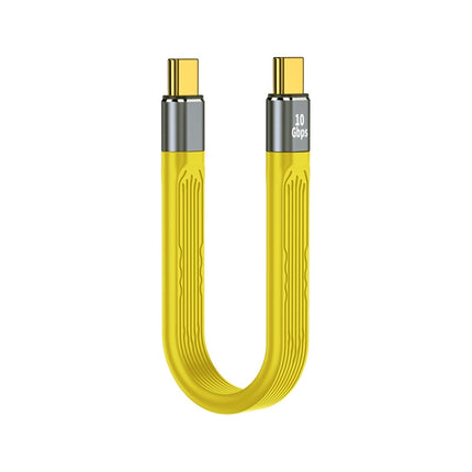 100W 10Gbps USB-C/Type-C to USB-C/Type-C FPC Flexible Data Cable, Length: 13.8cm, 10Gbps USB-C/Type-C to USB-C/Type-C