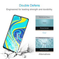 0.26mm 9H Surface Hardness 2.5D Explosion-proof Tempered Glass Non-full Screen Film