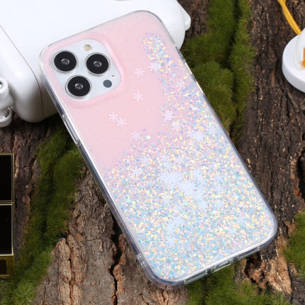 DFANS DESIGN Snowflake Starlight Shining Phone Case, For iPhone 14 Pro Max, For iPhone 14 Pro, For iPhone 14