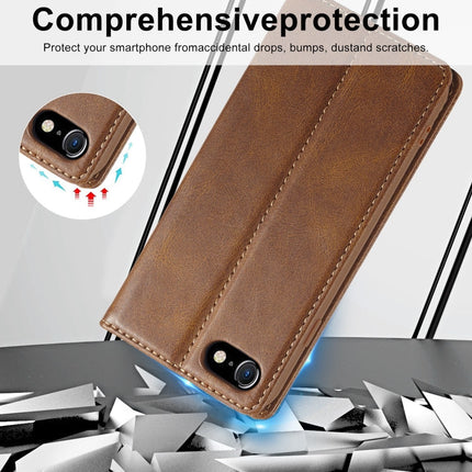 LC.IMEEKE RFID Anti-theft Leather Phone Case, For iPhone SE 2022 / SE 2020 / 8 / 7, For iPhone XS Max, For iPhone XS / X, For iPhone XR, For iPhone 8 Plus / 7 Plus, For Samsung Galaxy S21 5G