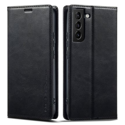 LC.IMEEKE RFID Anti-theft Leather Phone Case, For Samsung Galaxy S21+ 5G