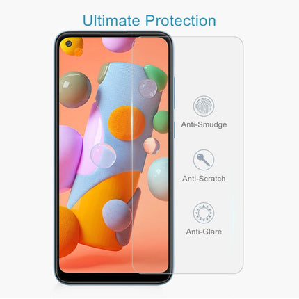 50 PCS 0.26mm 9H Surface Hardness 2.5D Explosion-proof Tempered Glass Non-full Screen Film For Samsumg Galaxy F55 / M55 / M54 / A71 / F54, For Galaxy A11 (50 PCS), For Galaxy A21 (50 PCS), For Galaxy A51 (50 PCS)                                        ...