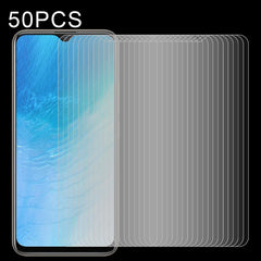 50 PCS 0.26mm 9H Surface Hardness 2.5D Explosion-proof Tempered Glass Non-full Screen Film For Samsumg Galaxy F55 / M55 / M54 / A71 / F54, For Galaxy A11 (50 PCS), For Galaxy A21 (50 PCS), For Galaxy A51 (50 PCS)