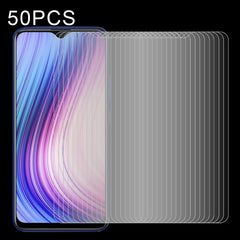 50 PCS 0.26mm 9H Surface Hardness 2.5D Explosion-proof Tempered Glass Non-full Screen Film For Samsumg Galaxy F55 / M55 / M54 / A71 / F54, For Galaxy A11 (50 PCS), For Galaxy A21 (50 PCS), For Galaxy A51 (50 PCS)