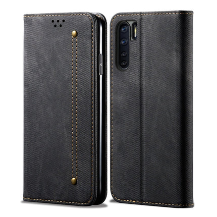 Denim Texture Casual Style Horizontal Flip Leather Case with Holder & Card Slots & Wallet, For OPPO A8 / A31 (2020), For OPPO A91 / F15 / Reno 3, For OPPO Find X2, For OPPO Find X2 Pro, For OPPO Realme X50, For OPPO Realme X50 Pro
