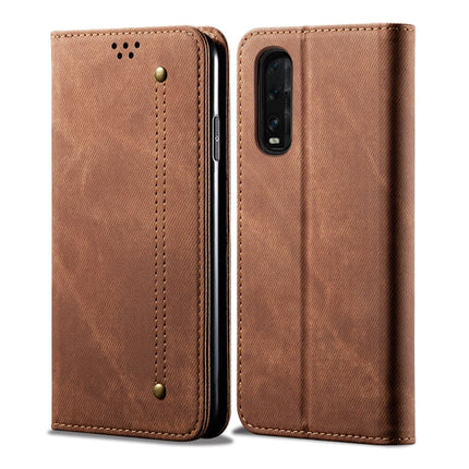Denim Texture Casual Style Horizontal Flip Leather Case with Holder & Card Slots & Wallet, For OPPO A8 / A31 (2020), For OPPO A91 / F15 / Reno 3, For OPPO Find X2, For OPPO Find X2 Pro, For OPPO Realme X50, For OPPO Realme X50 Pro