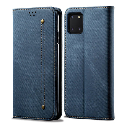 Denim Texture Casual Style Horizontal Flip Leather Case with Holder & Card Slots & Wallet, For OPPO Realme 6 Pro, For OPPO Reno 3 Pro, For Vivo S6, For Xiaomi Redmi K30 Pro / POCO F2, For Galaxy M31, For Galaxy Note10 Lite / M60s / A81