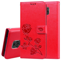 Rose Embossed Horizontal Flip PU Leather Case with Holder & Card Slots & Wallet, For Xiaomi Redmi Note 9 Pro, For Huawei P40, For Huawei P40 Lite, For Huawei P40 Pro, For Galaxy M31, For Galaxy A01