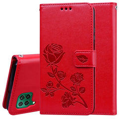 Rose Embossed Horizontal Flip PU Leather Case with Holder & Card Slots & Wallet, For Xiaomi Redmi Note 9 Pro, For Huawei P40, For Huawei P40 Lite, For Huawei P40 Pro, For Galaxy M31, For Galaxy A01