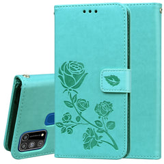 Rose Embossed Horizontal Flip PU Leather Case with Holder & Card Slots & Wallet, For Xiaomi Redmi Note 9 Pro, For Huawei P40, For Huawei P40 Lite, For Huawei P40 Pro, For Galaxy M31, For Galaxy A01