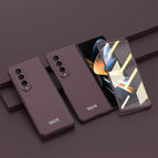 For Samsung Galaxy Z Fold4 / Wine Red
