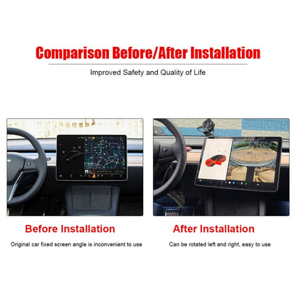 For Tesla Model 3 / Y 2017-2022 Car Monitor Rotation Mount, For Tesla Model 3