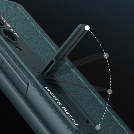 GKK Integrated Magnetic Flip Plain Leather Phone Case with Pen Box, For Samsung Galaxy Z Fold4