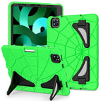 For iPad Air 11 M3 2025 / Air 11 M2 2024 / Air 5 10.9 2022 / Air 4 10.9 2020 / Green+Black