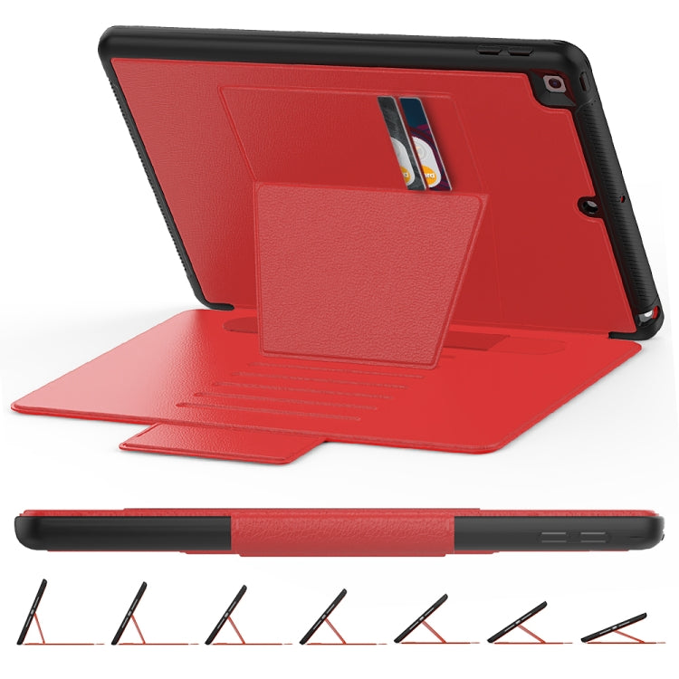 Multifunctional Tablet PC Protective Leather Case with Bracket & Card Slots & Pen Slot & Wake-up / Sleep Function, For iPad 10.2, For iPad 9.7, For iPad Mini 5