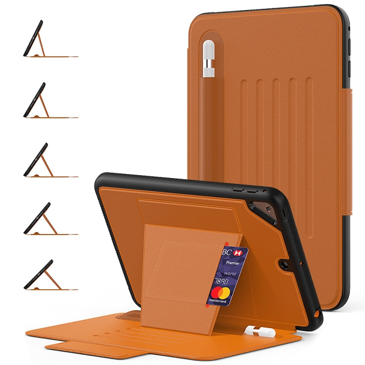 Multifunctional Tablet PC Protective Leather Case with Bracket & Card Slots & Pen Slot & Wake-up / Sleep Function, For iPad 10.2, For iPad 9.7, For iPad Mini 5