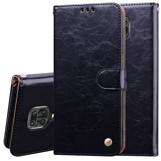 Business Style Oil Wax Texture Horizontal Flip Leather Case, with Holder & Card Slots & Wallet, For Xiaomi Redmi Note 9 Pro, For Huawei P40 Lite, For Huawei P40, For Galaxy M31