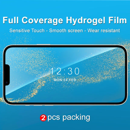 For Apple Watch 4/5/6 40mm / SE 1/2/3 40mm 2pcs imak Curved Full Screen Hydrogel Film Protector