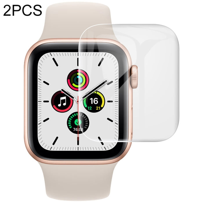 For Apple Watch SE 40mm 2pcs imak Curved Full Screen Hydrogel Film Protector