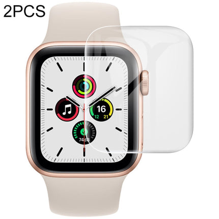 For Apple Watch 4/5/6 40mm / SE 1/2/3 40mm 2pcs imak Curved Full Screen Hydrogel Film Protector