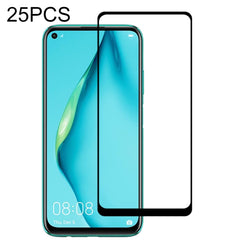 25 PCS 9H Surface Hardness 2.5D Full Glue Full Screen Tempered Glass Film, For Huawei P40, For Huawei P40 Lite, For Huawei Y7p 2020, For Huawei Nova 6se, For Huawei Nova 7i, For Huawei Y6s, For Huawei Y9s, For Huawei P Smart Pro 2019