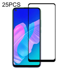 25 PCS 9H Surface Hardness 2.5D Full Glue Full Screen Tempered Glass Film, For Huawei P40, For Huawei P40 Lite, For Huawei Y7p 2020, For Huawei Nova 6se, For Huawei Nova 7i, For Huawei Y6s, For Huawei Y9s, For Huawei P Smart Pro 2019