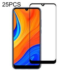 25 PCS 9H Surface Hardness 2.5D Full Glue Full Screen Tempered Glass Film, For Huawei P40, For Huawei P40 Lite, For Huawei Y7p 2020, For Huawei Nova 6se, For Huawei Nova 7i, For Huawei Y6s, For Huawei Y9s, For Huawei P Smart Pro 2019