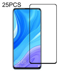 25 PCS 9H Surface Hardness 2.5D Full Glue Full Screen Tempered Glass Film, For Huawei P40, For Huawei P40 Lite, For Huawei Y7p 2020, For Huawei Nova 6se, For Huawei Nova 7i, For Huawei Y6s, For Huawei Y9s, For Huawei P Smart Pro 2019