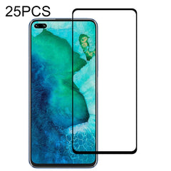 25 PCS 9H Surface Hardness 2.5D Full Glue Full Screen Tempered Glass Film, For Huawei P40, For Huawei P40 Lite, For Huawei Y7p 2020, For Huawei Nova 6se, For Huawei Nova 7i, For Huawei Y6s, For Huawei Y9s, For Huawei P Smart Pro 2019