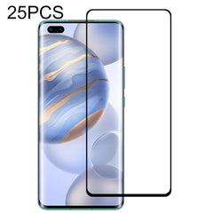 25 PCS 9H Surface Hardness 2.5D Full Glue Full Screen Tempered Glass Film, For Huawei P40, For Huawei P40 Lite, For Huawei Y7p 2020, For Huawei Nova 6se, For Huawei Nova 7i, For Huawei Y6s, For Huawei Y9s, For Huawei P Smart Pro 2019